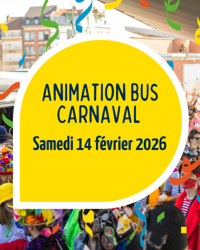 Retour en image sur notre animation bus carnaval !